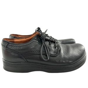 Footprints by Birkenstock mens oxfords size 39 black leather chunky